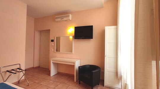 comfort double room images hotel rita major florence italy