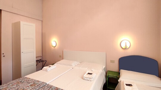 economy triple room images hotel rita major florence